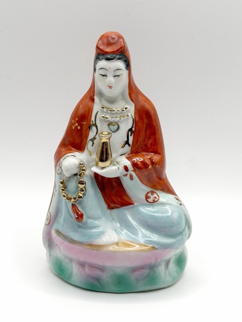 Chinese‎ Guanyin bodhisa Porcelain Statue 1960’s